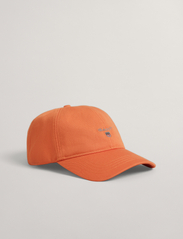 GANT - COTTON TWILL CAP - laveste priser - pumpkin orange - 2