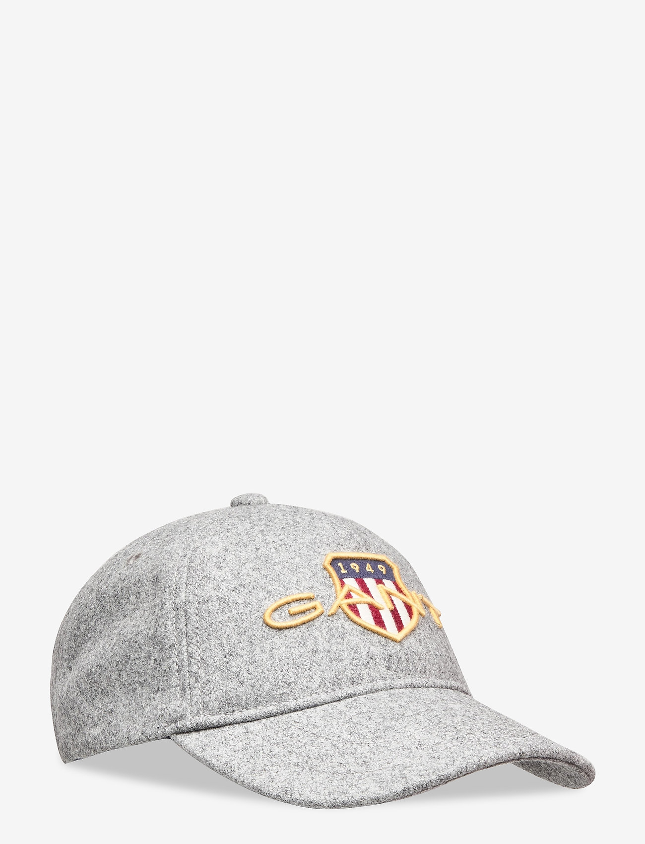D1. GANT ARCHIVE SHIELD CAP - DARK GREY MELANGE