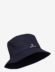 GANT - D1. BUCKET HAT - Äärisega mütsid - marine - 0