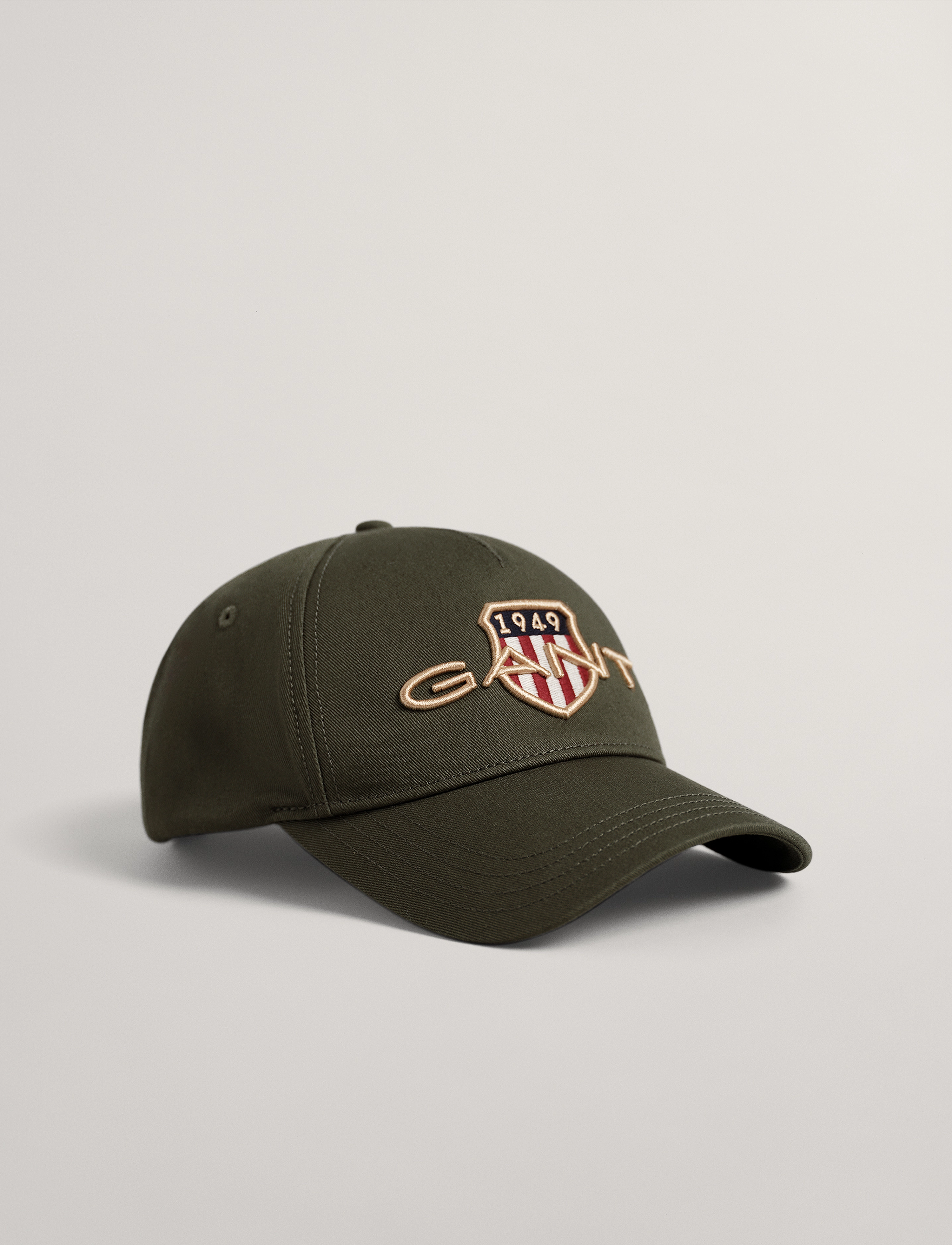 GANT - D1. ARCHIVE SHIELD COTTON CAP - racing green - 2