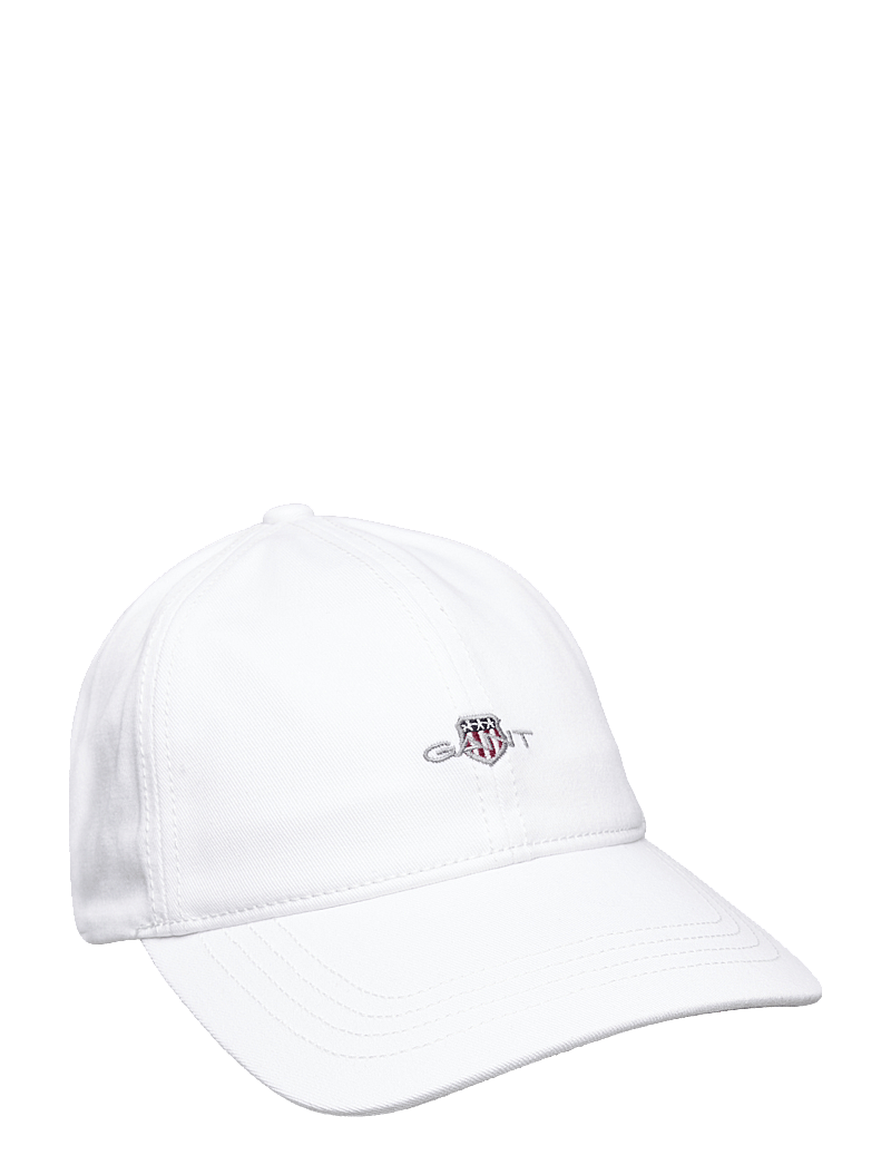 Gant - UNISEX. COTTON TWILL CAP - kappen - white - 1
