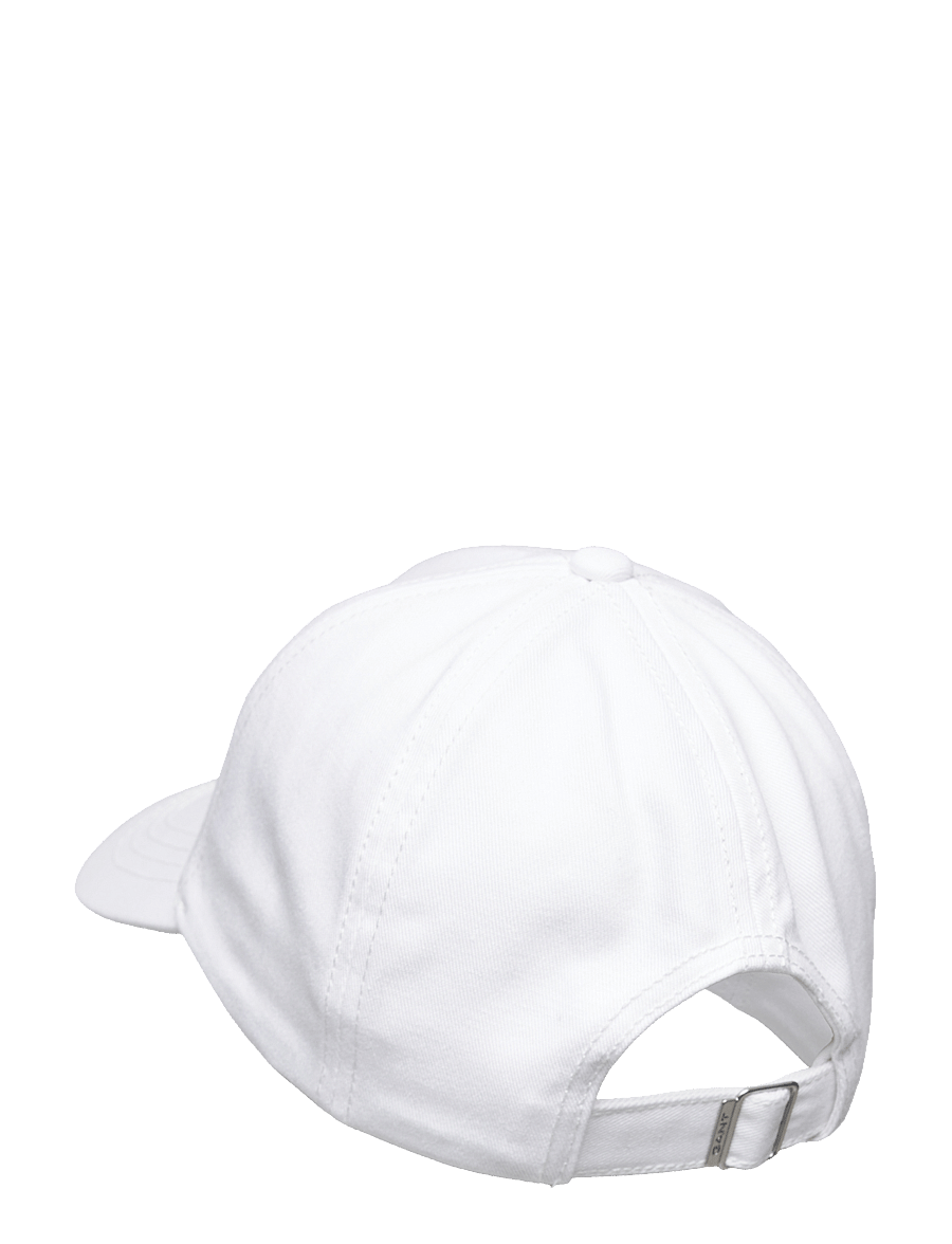 Gant - UNISEX. COTTON TWILL CAP - derhúfur - white - 2