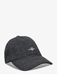 GANT - SHIELD MELTON CAP - kepurės su snapeliu - stone melange - 0