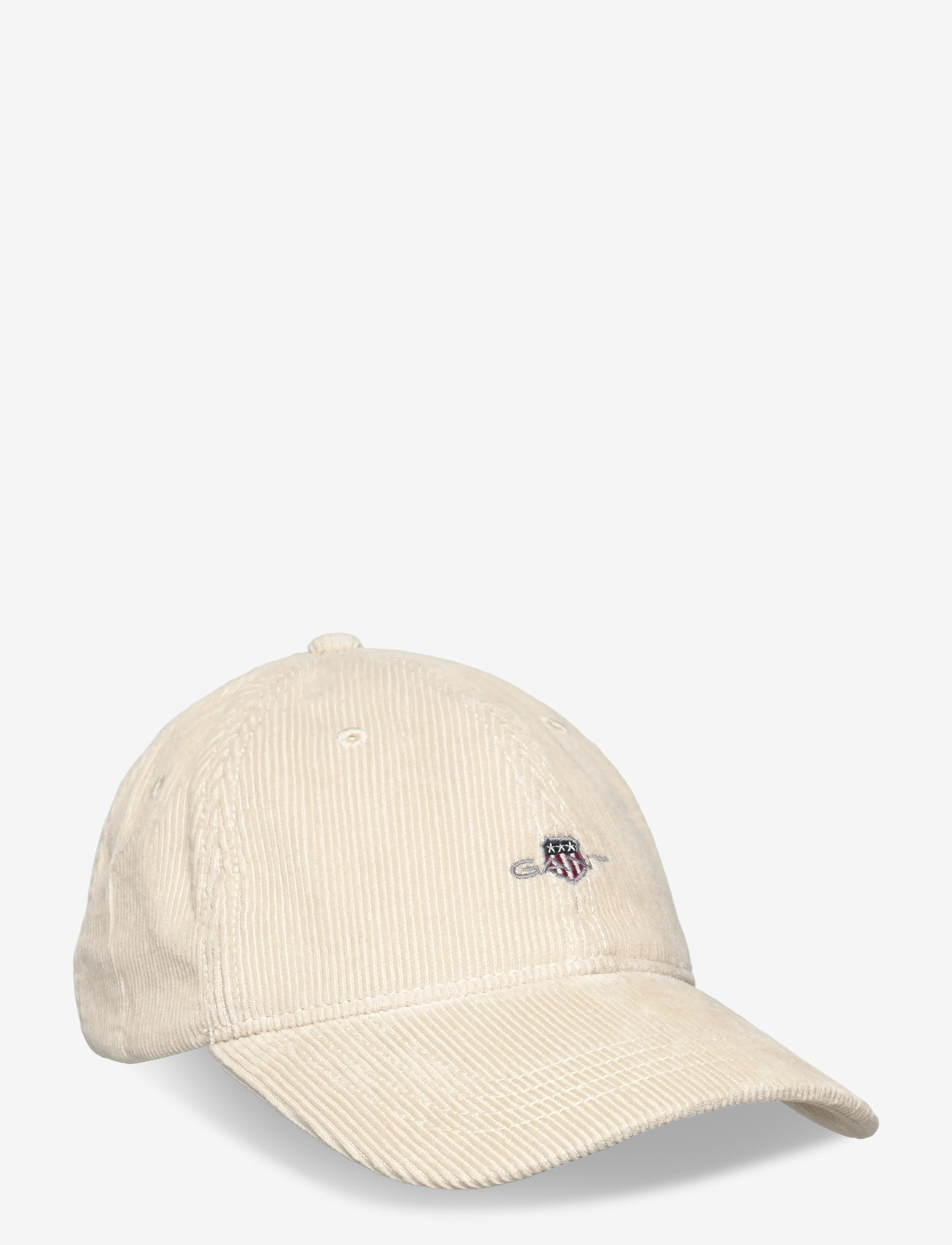 GANT - SHIELD CORD CAP - nokkmütsid - cream - 0