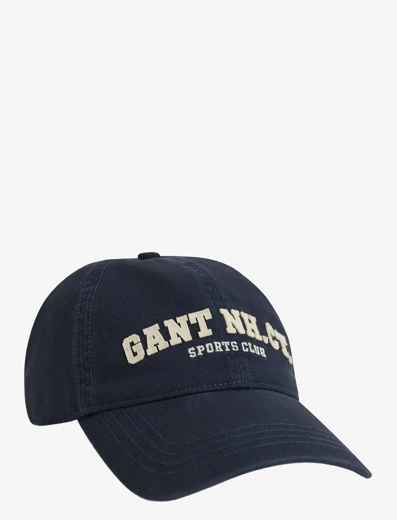 Gant - FELT GRAPHIC WASHED CAP - petten - evening blue - 1