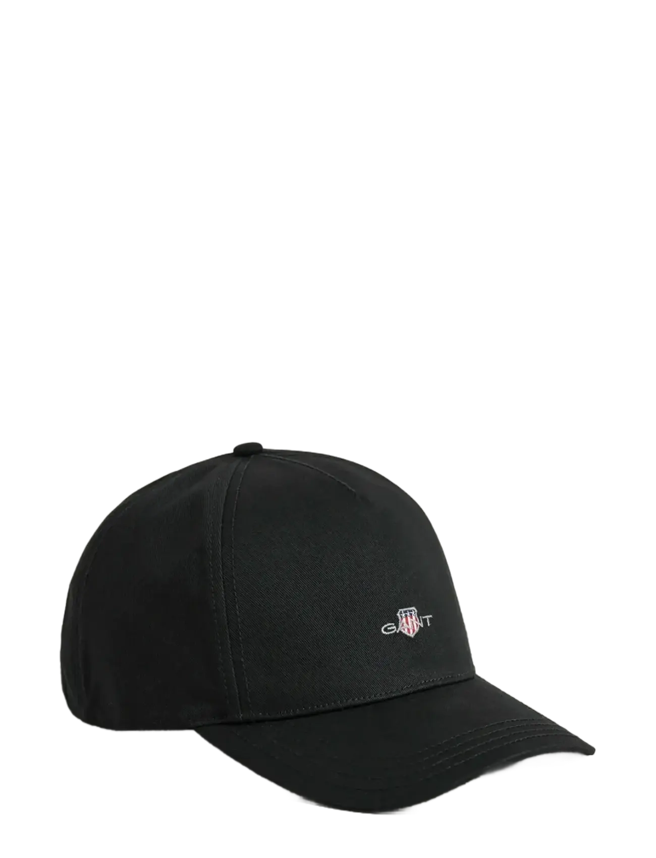 GANT SHIELD COTTON TWILL CAP - Accessoarer - BLACK / black