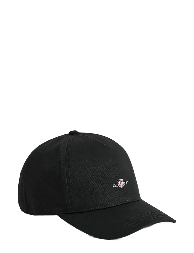 GANT - SHIELD COTTON TWILL CAP - geschenkideen - black - 0
