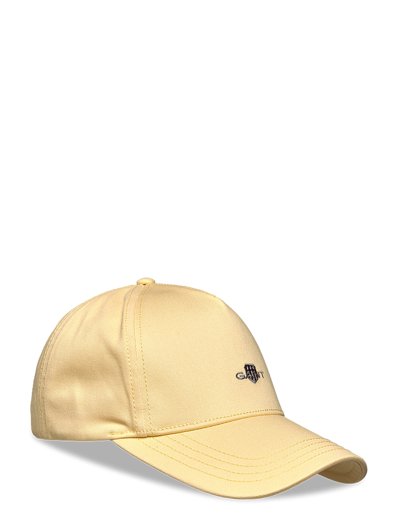 GANT - SHIELD COTTON TWILL CAP - gift ideas - dusty light yellow - 0