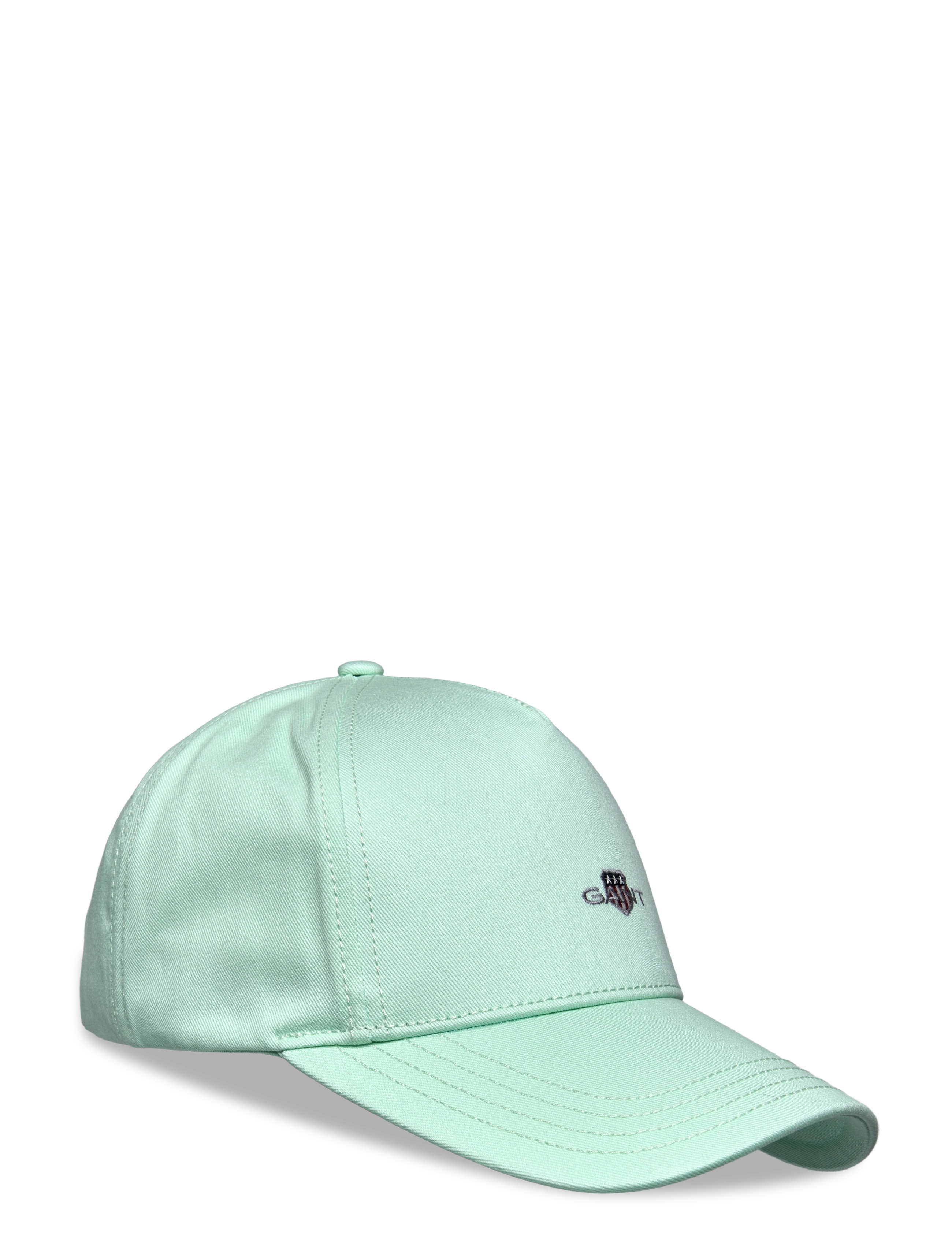 Gant SHIELD COTTON TWILL CAP - Derhúfur - FADED MINT / green