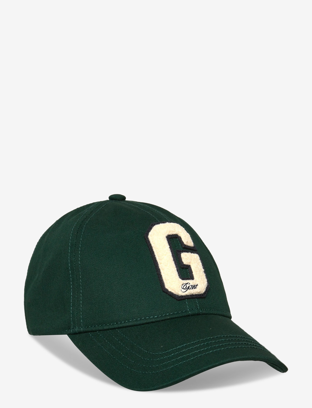 GANT - G BADGE COTTON TWILL CAP - tartan green - 0
