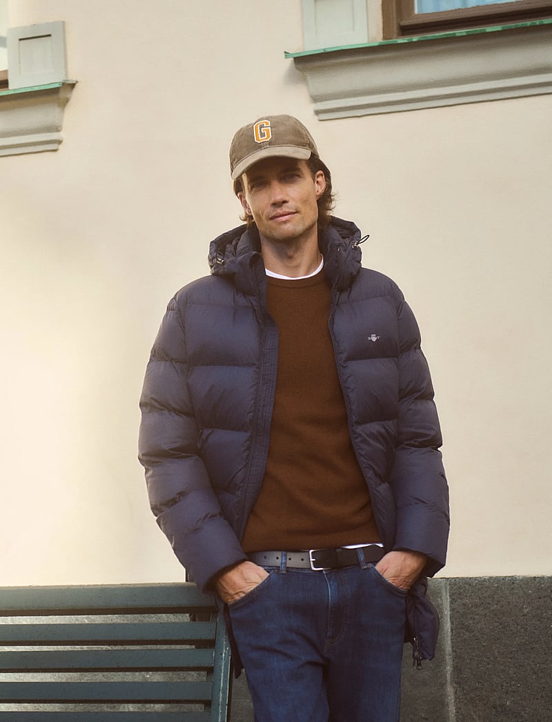 GANT - G BADGE CORD CAP - caps - taupe beige - 0