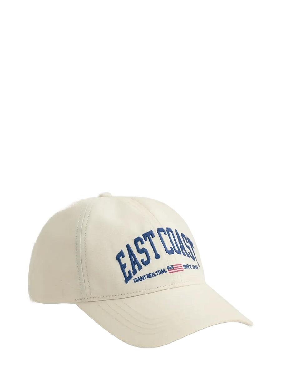 Gant - GRAPHIC COTTON CANVAS CAP - nokamütsid - cream - 1