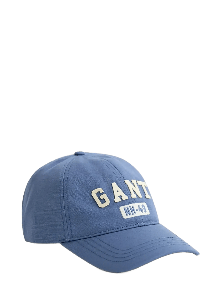 Gant - GRAPHIC COTTON CANVAS CAP - caps - salty sea - 1