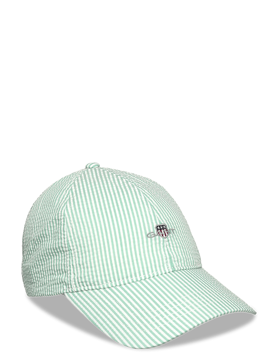 Gant - SEERSUCKER CAP - nokamütsid - muted turquoise - 0