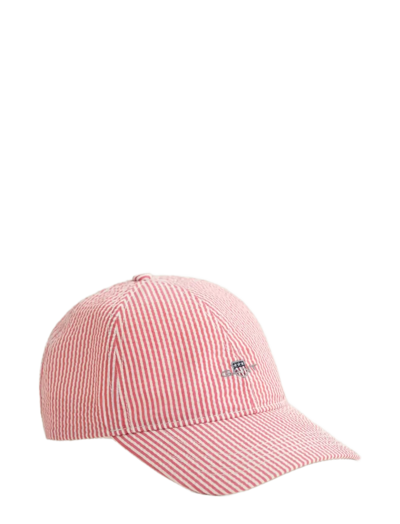 Gant SEERSUCKER CAP - Accessoires - ROSE RED / red