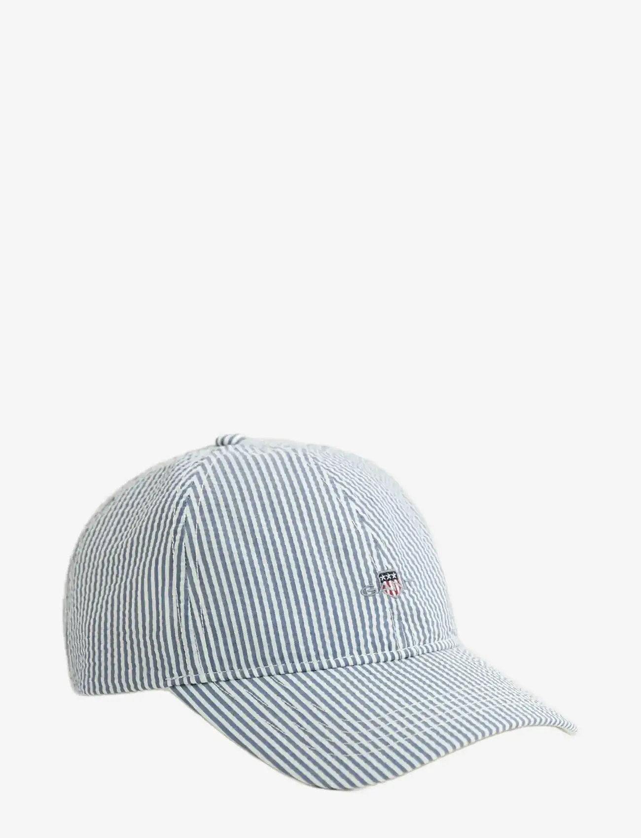 Gant - SEERSUCKER CAP - kappen - vintage blue - 1