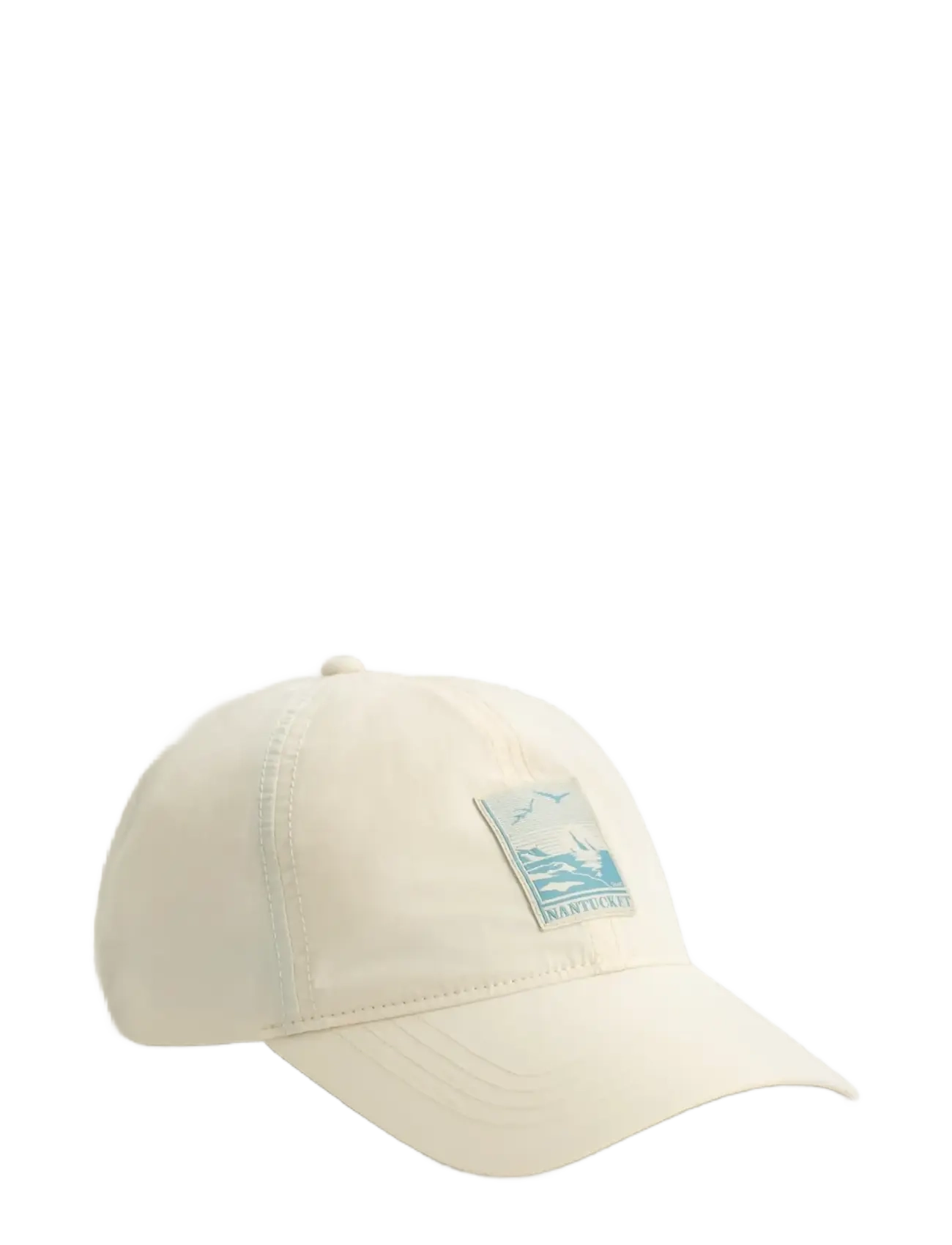 GANT GRAPHIC CRINKLED CAP - Accessoires - CREAMED WHITE / cream
