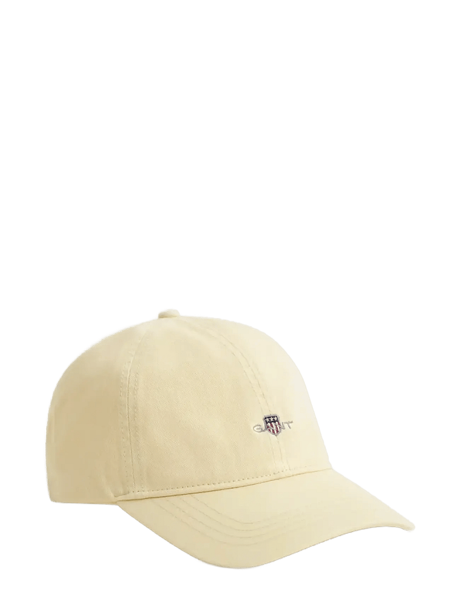 Gant - SHIELD SUNFADED CAP - kappen - vanilla yellow - 1