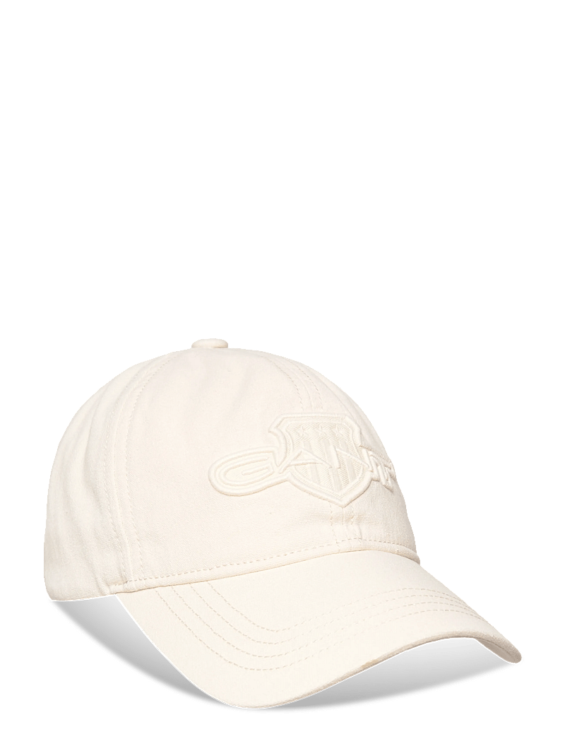 Gant - TONAL ARCHIVE SHIELD CAP - kappen - cream - 0