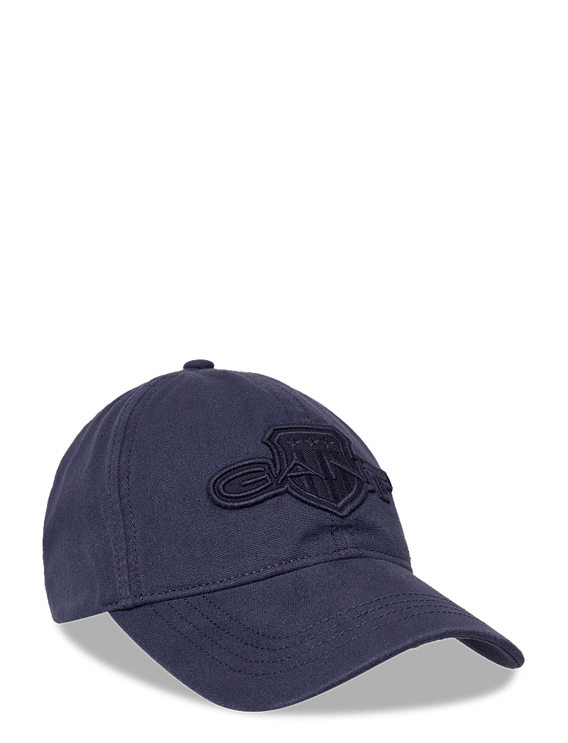 Gant - TONAL ARCHIVE SHIELD CAP - kappen - evening blue - 0