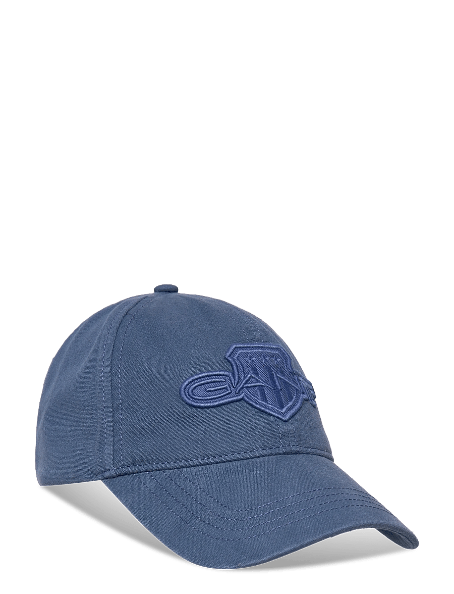 Gant - TONAL ARCHIVE SHIELD CAP - kappen - vintage blue - 0