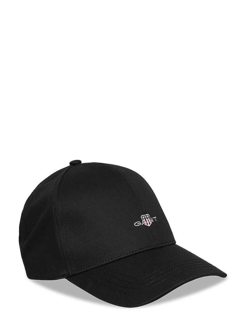GANT - HIGH SHIELD COTTON TWILL CAP - kappen - black - 0