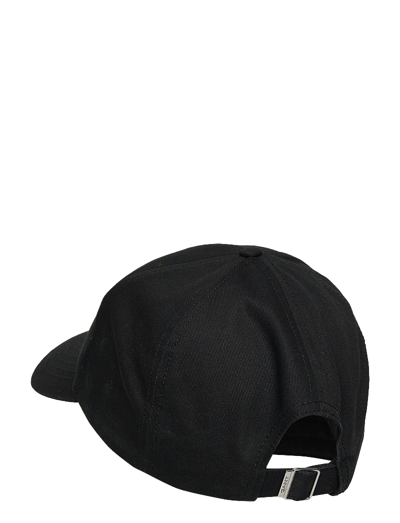 GANT - HIGH SHIELD COTTON TWILL CAP - kappen - black - 1