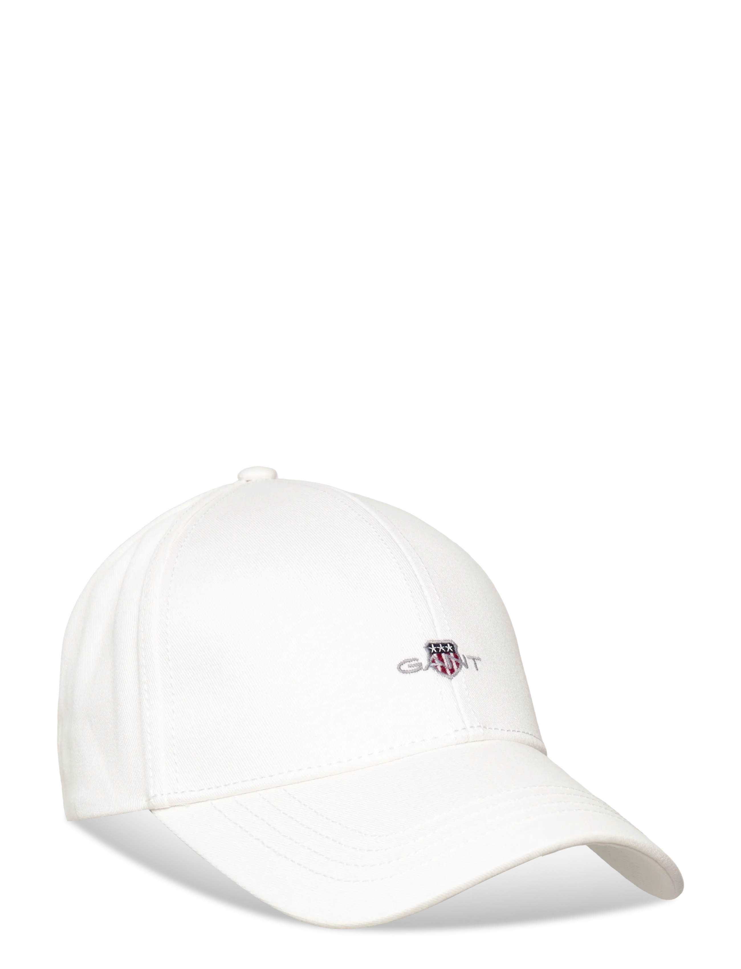 Gant HIGH SHIELD COTTON TWILL CAP - Accessoires - EGGSHELL / white