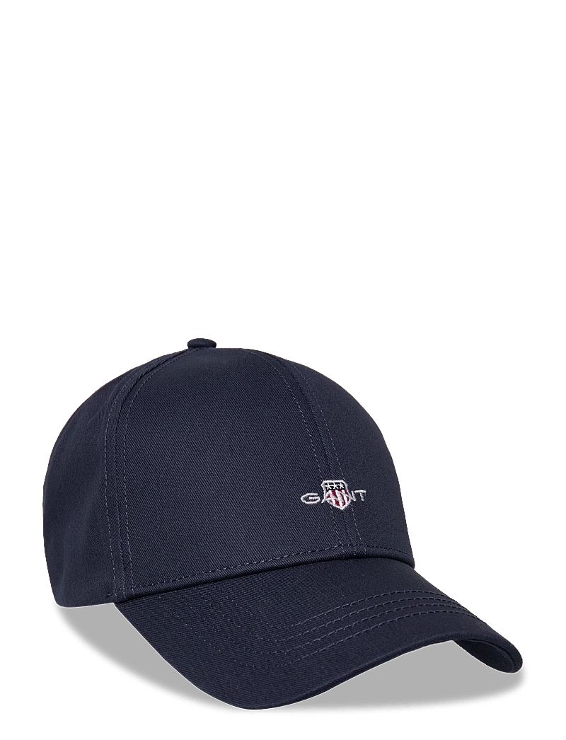 GANT - HIGH SHIELD COTTON TWILL CAP - kepsar - marine - 0