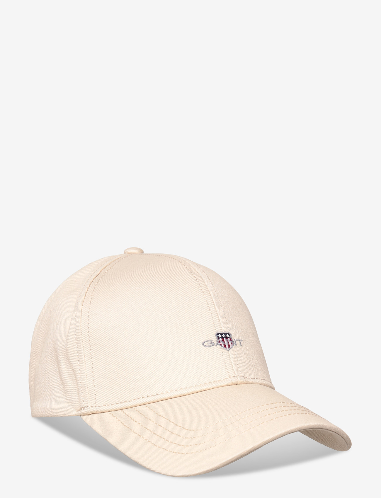 GANT - HIGH SHIELD COTTON TWILL CAP - caps - putty - 0