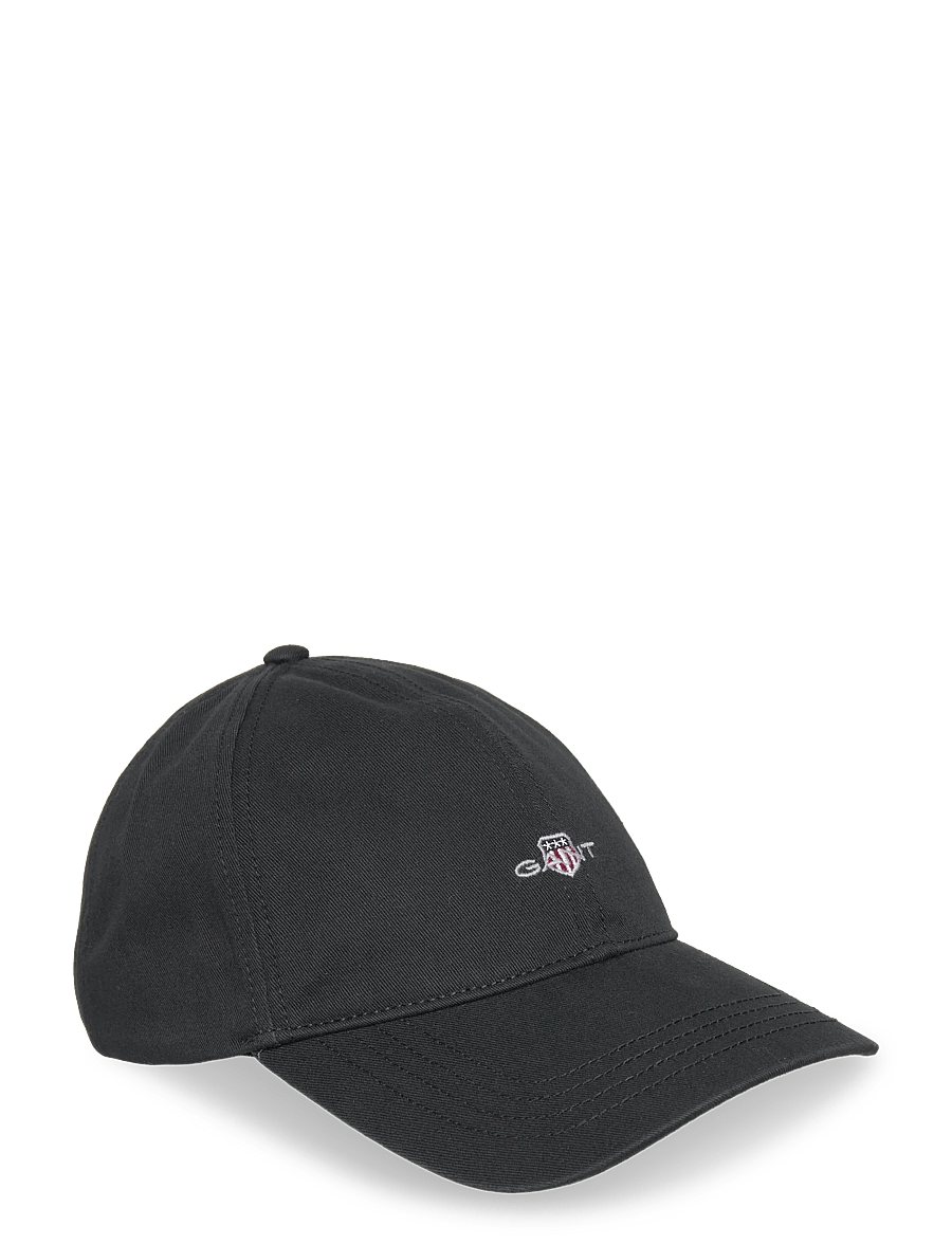 Gant - SHIELD COTTON TWILL CAP - caps - black - 1