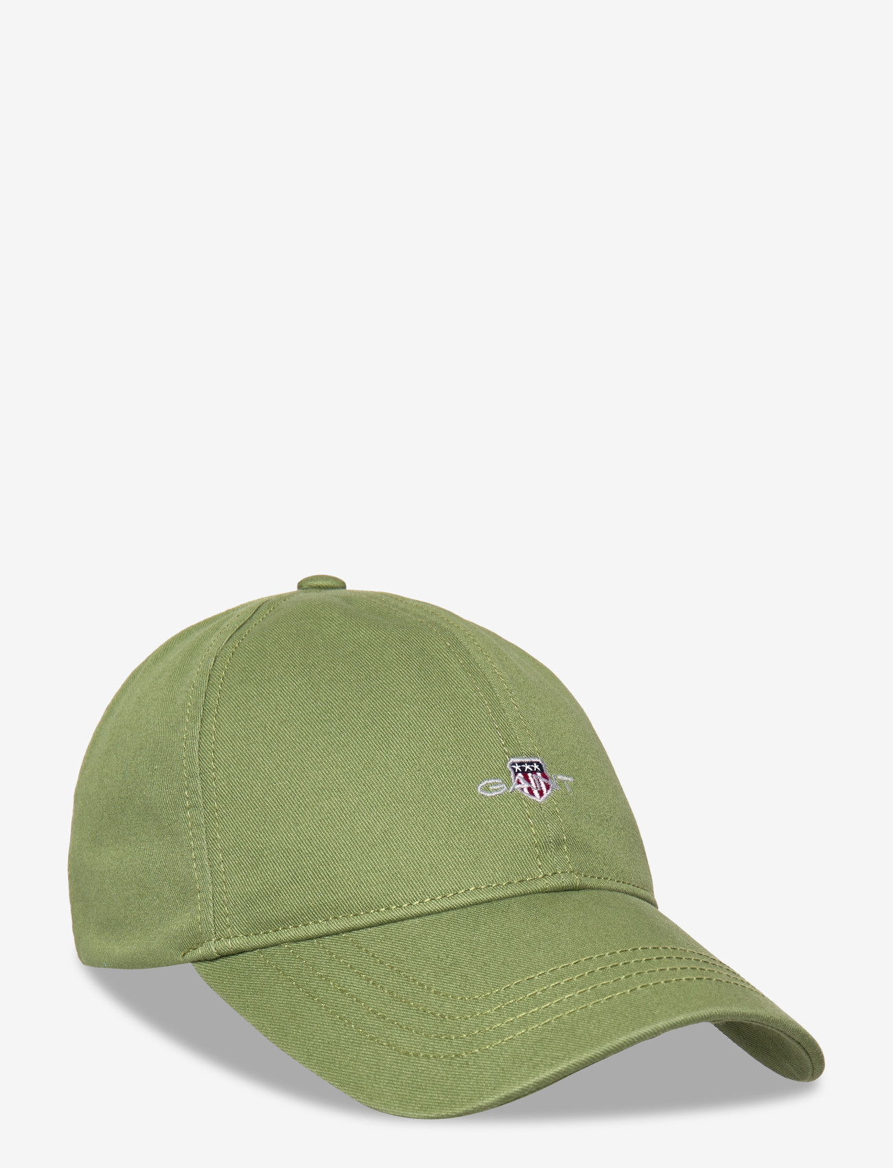 Gant - SHIELD COTTON TWILL CAP - kasketter - herb green - 1