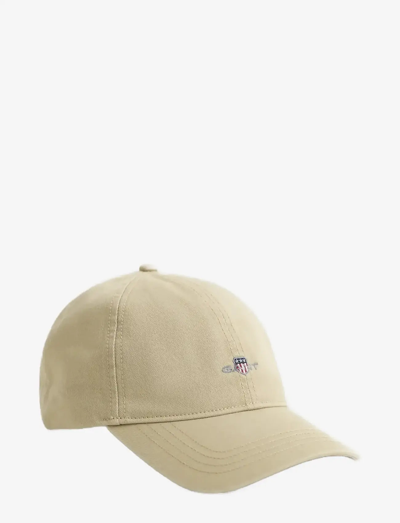 Gant - SHIELD COTTON TWILL CAP - kappen - oat beige - 1