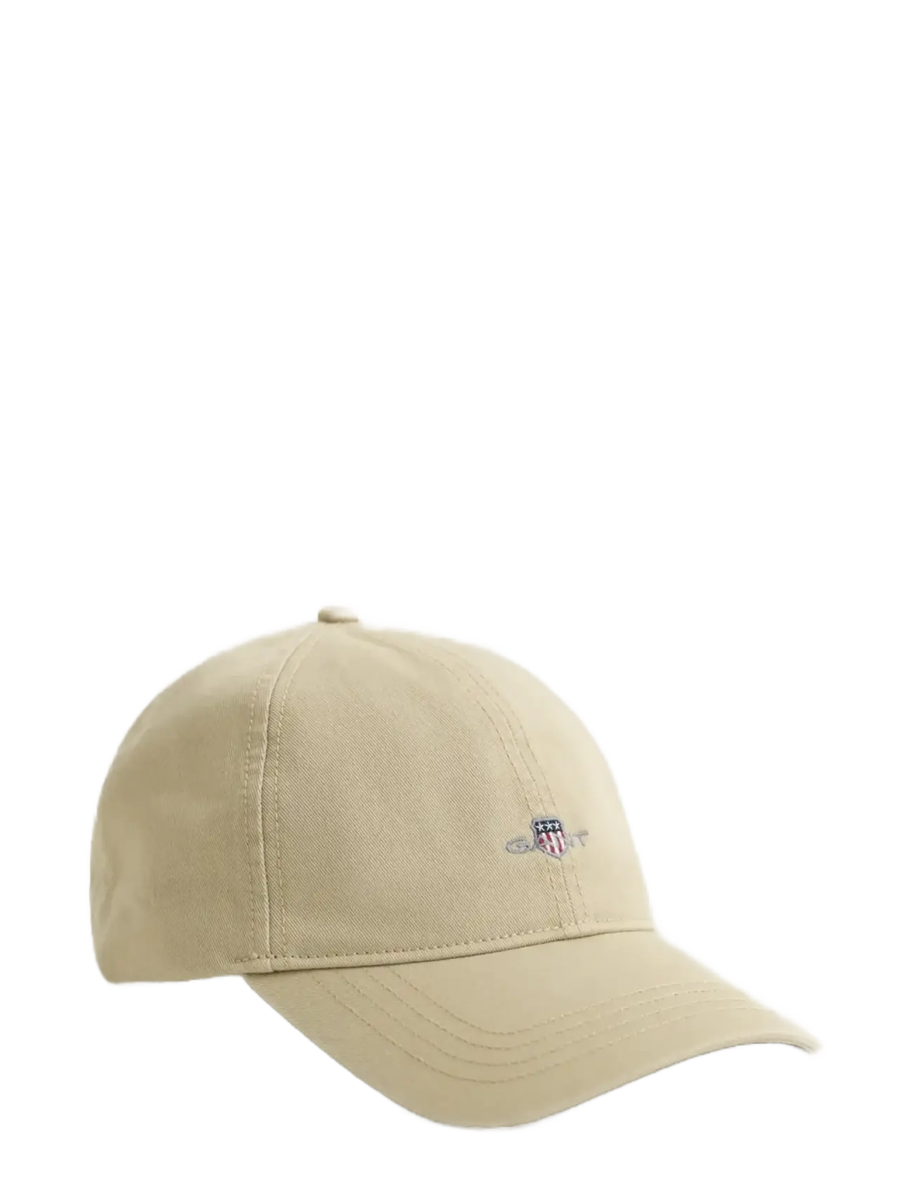 GANT SHIELD COTTON TWILL CAP - Kepsar - OAT BEIGE / beige