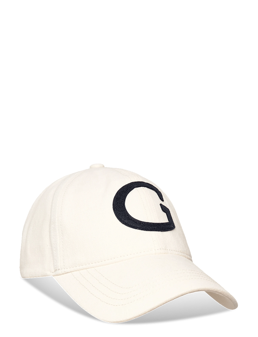 Gant - G BADGE CAP - kasketter - cream - 1