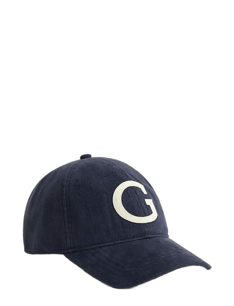 GANT - G BADGE CAP - kepsar - evening blue - 1