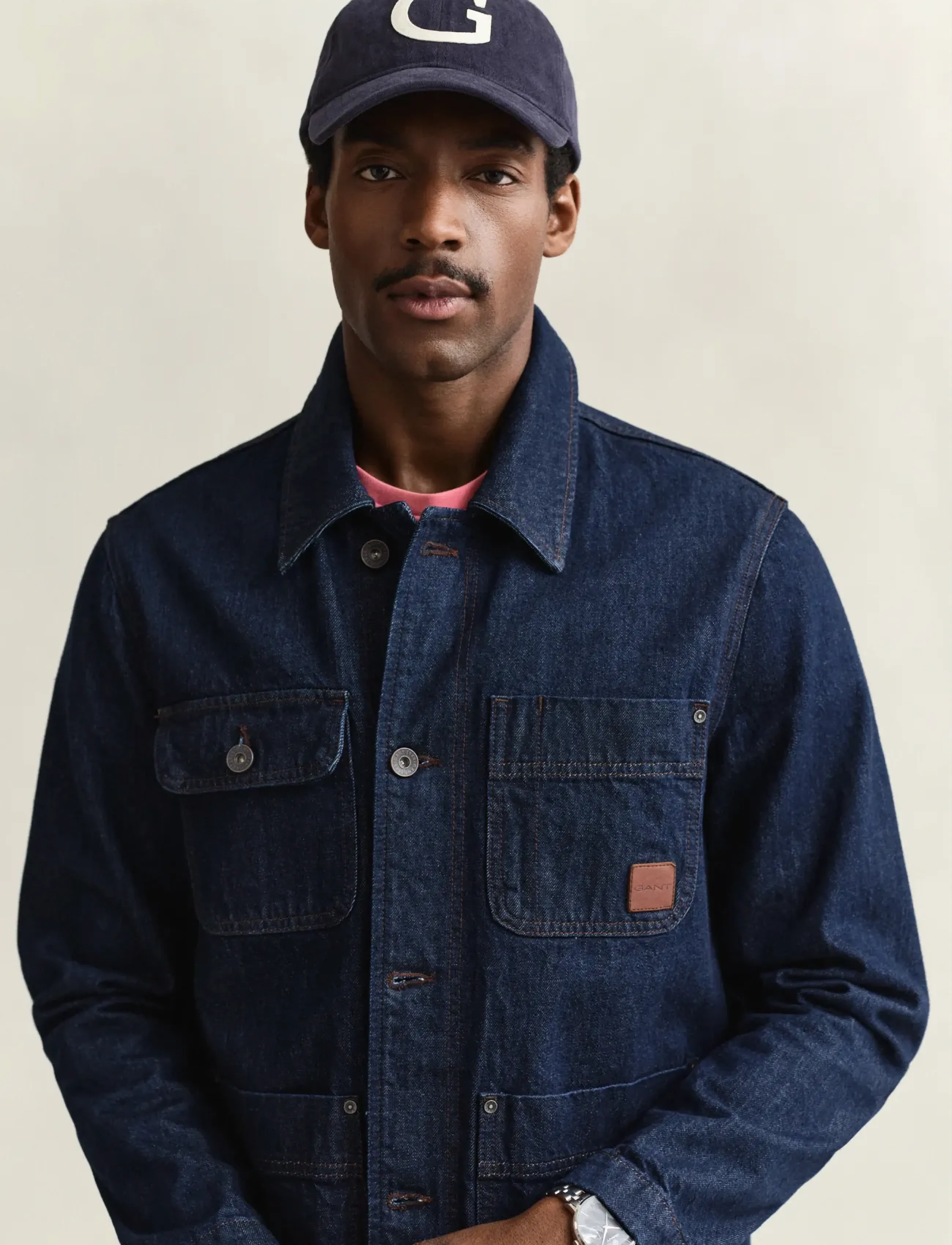 Gant G Badge Cap, One Size, Headwear, Marineblau - Caps, Männerswear