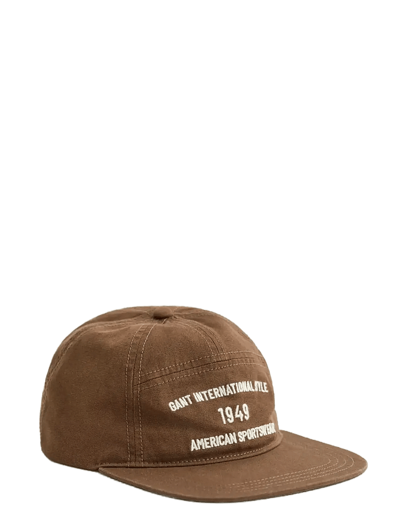 Gant - ARCHIVE CAMP CAP - kappen - mahogany brown - 1
