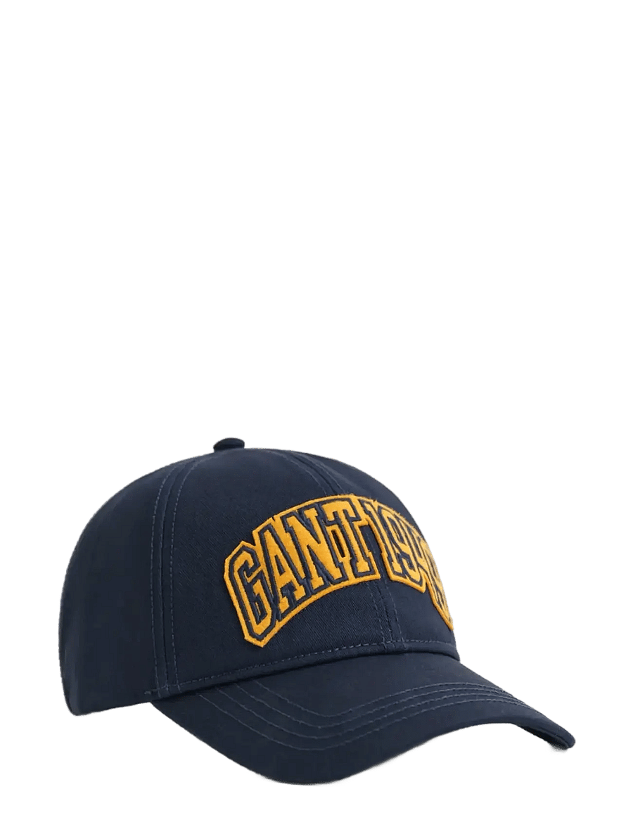 Gant - GRAPHIC COTTON TWILL CAP - nokamütsid - evening blue - 1