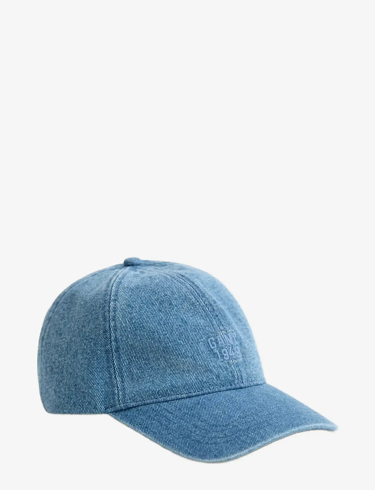 Gant - DENIM CAP - kepsar - semi light blue broken in - 1