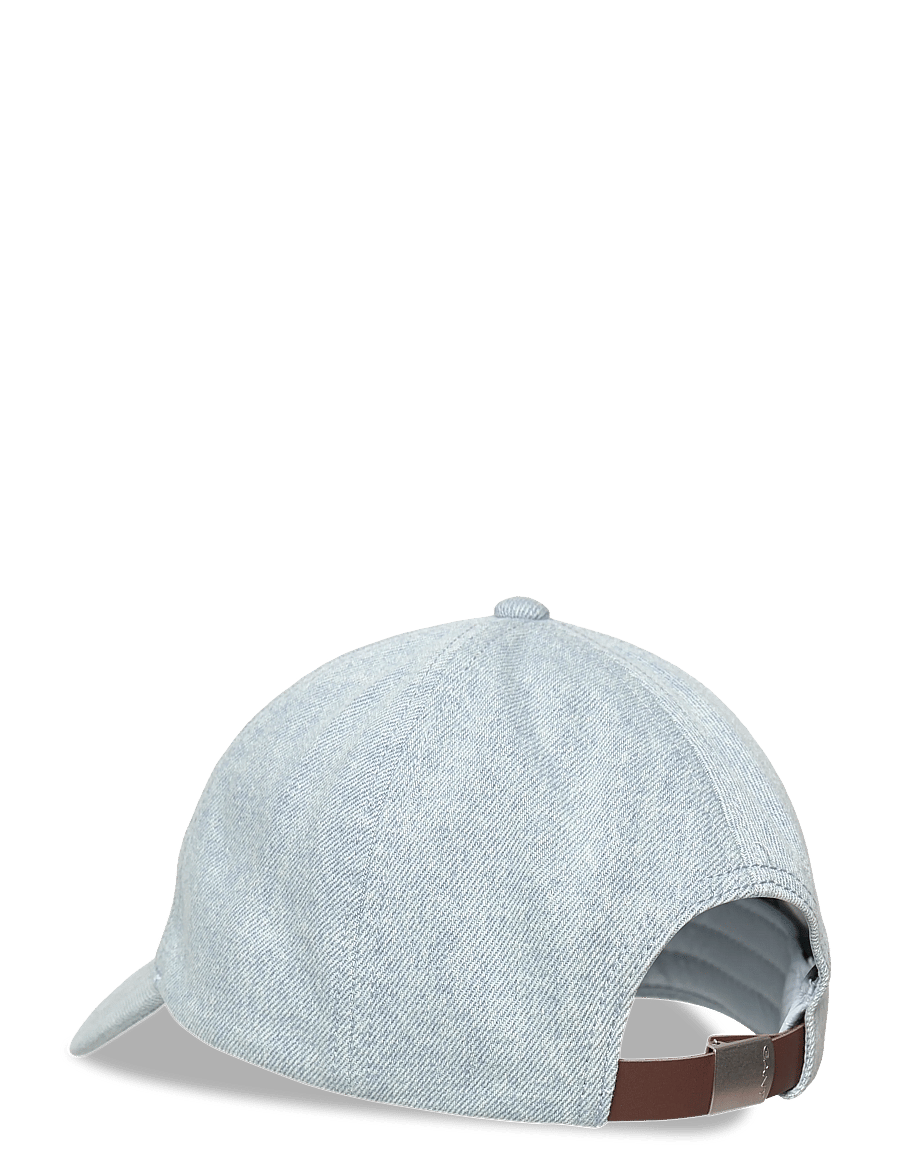 Gant - DENIM CAP - nokamütsid - light blue worn in - 1