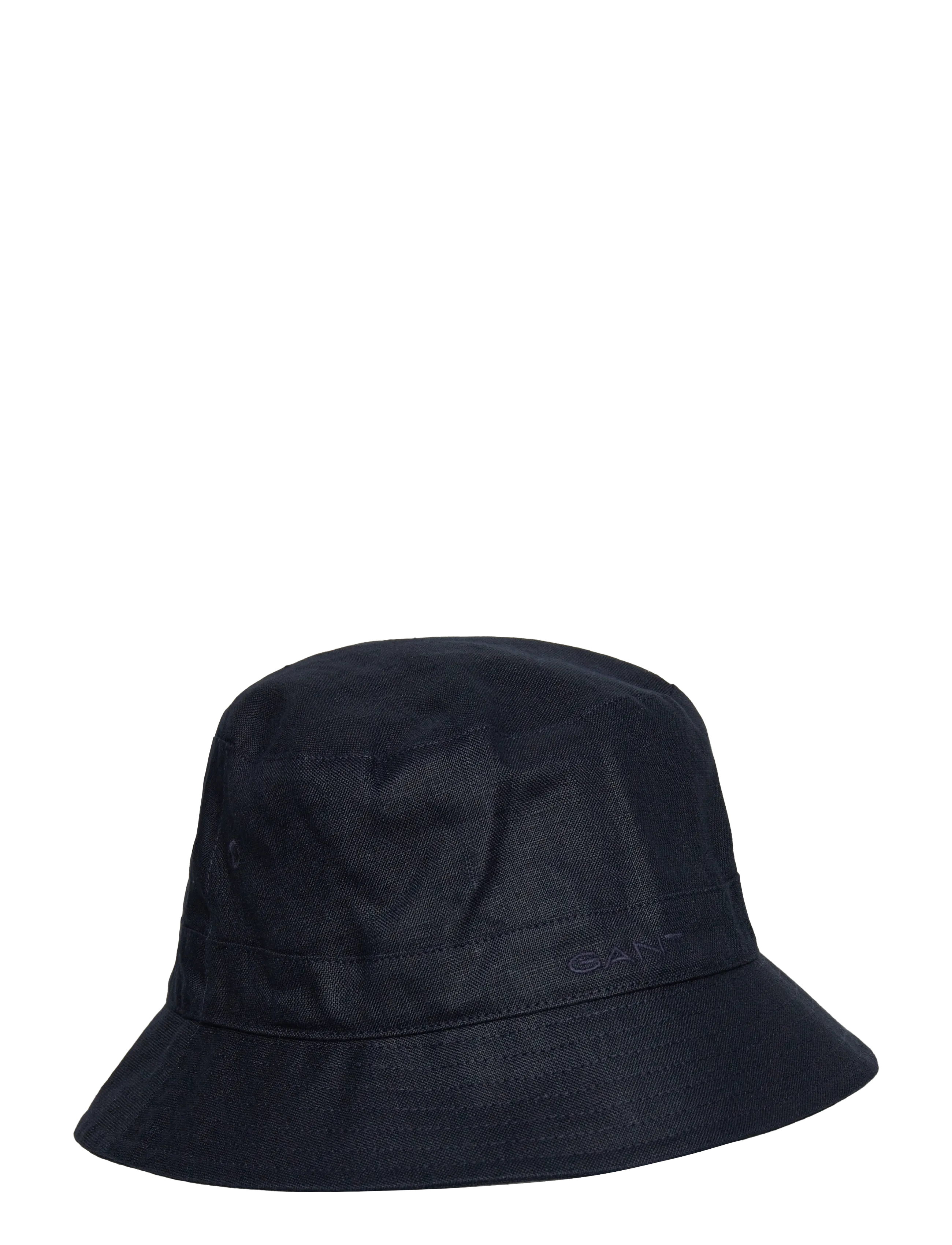 Gant Linen Bucket Hat, S/M, Navy, Hovedbeklædning > Spandhatte, Herre