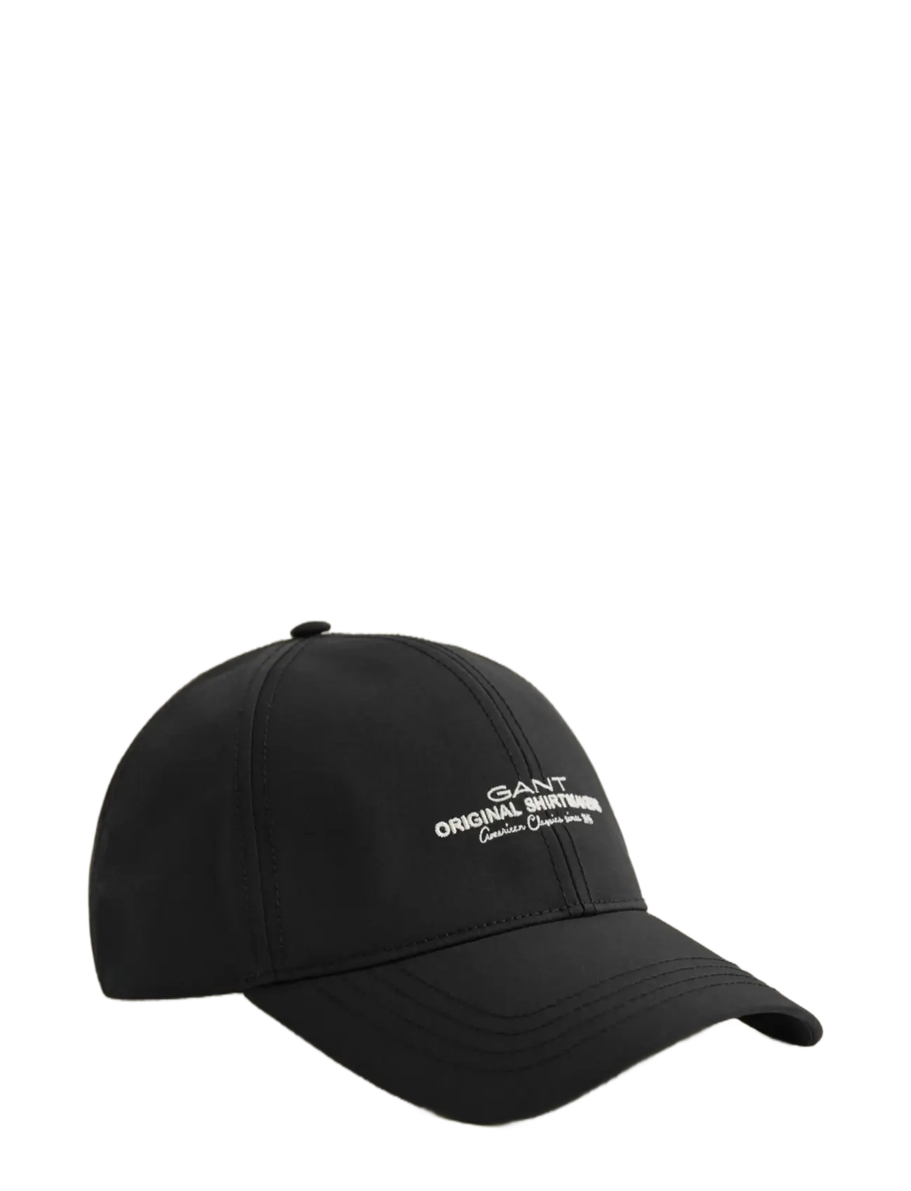 Gant Dressed Graphic Cap, One Size, Black, Hovedbeklædning > Kasketter, Herre