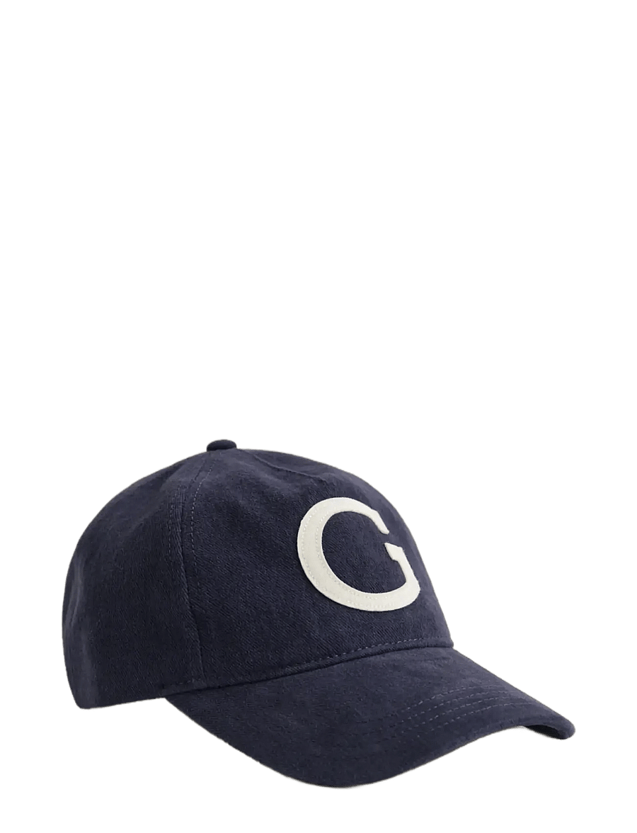 Gant - G BADGE MOLESKIN CAP - nokamütsid - evening blue - 0