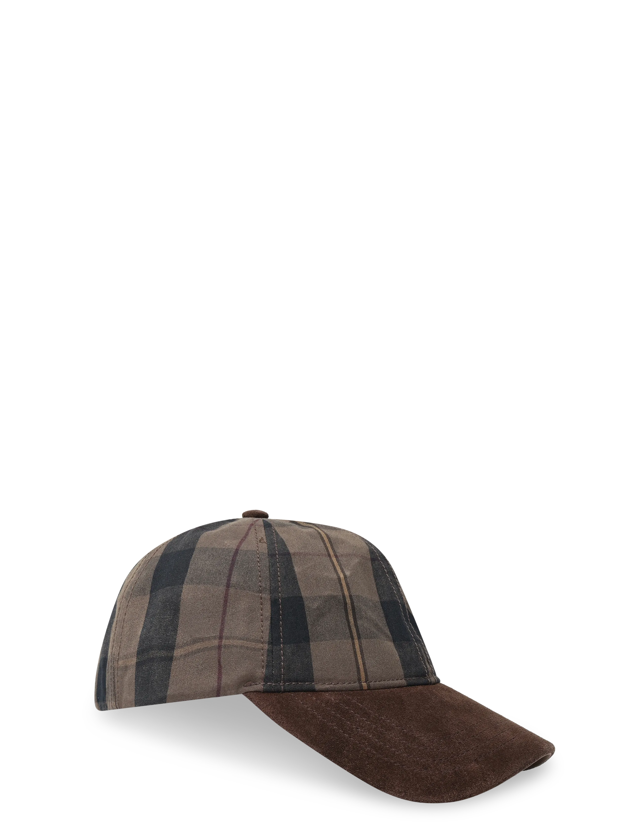 Gant Checked Waxed Cap, One Size, Headwear, Braun - Caps, Männerswear