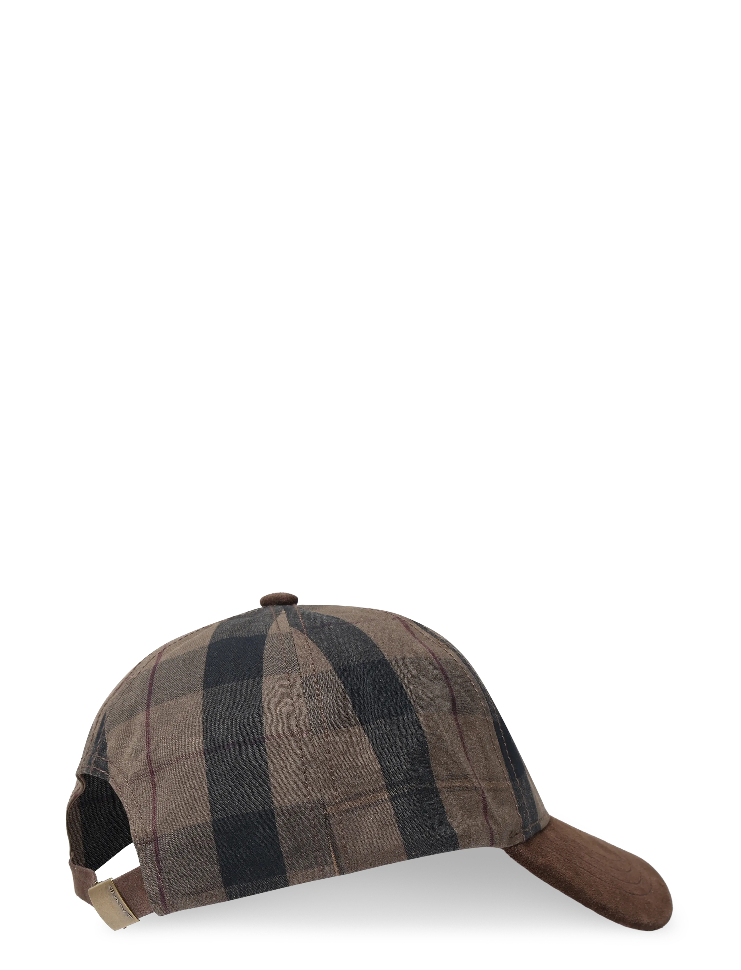 Gant - CHECKED WAXED CAP - faded taupe - 1