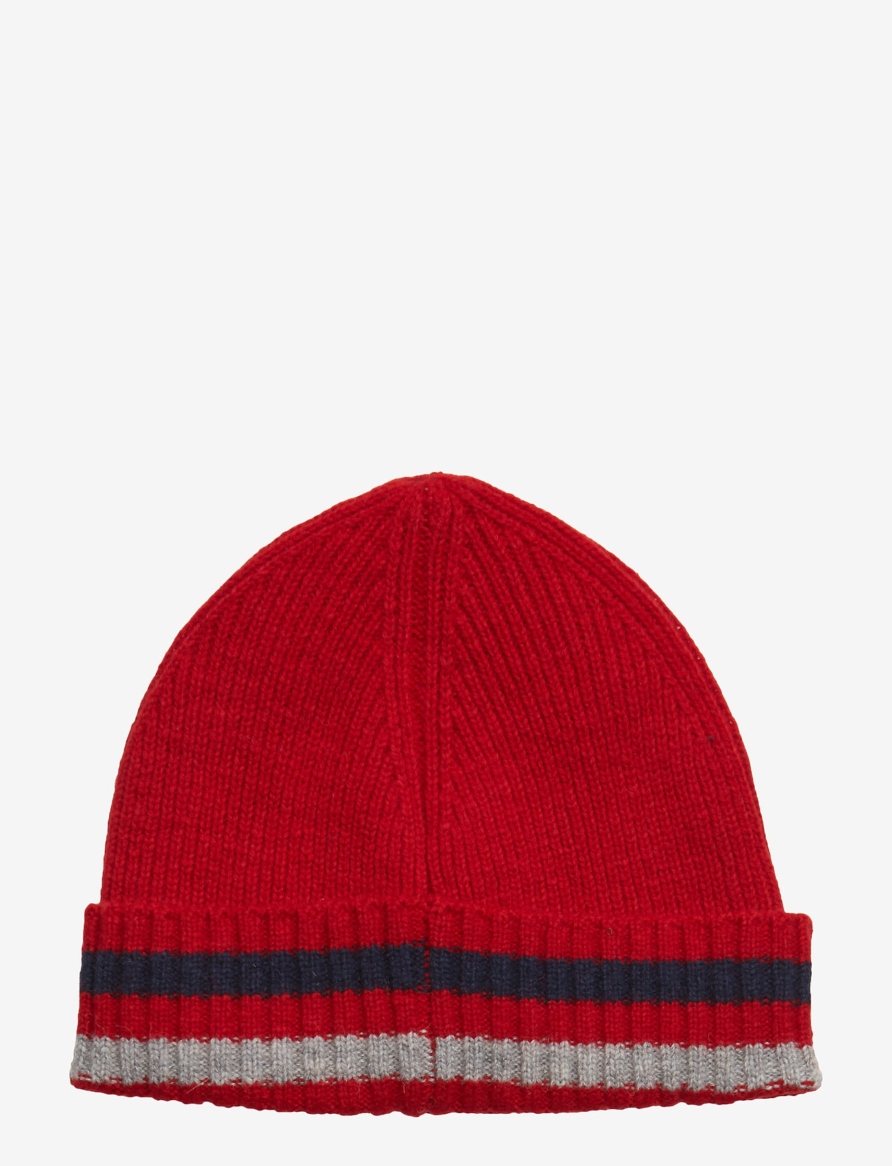 GANT - O1. RIB KNIT HAT - bright red - 1