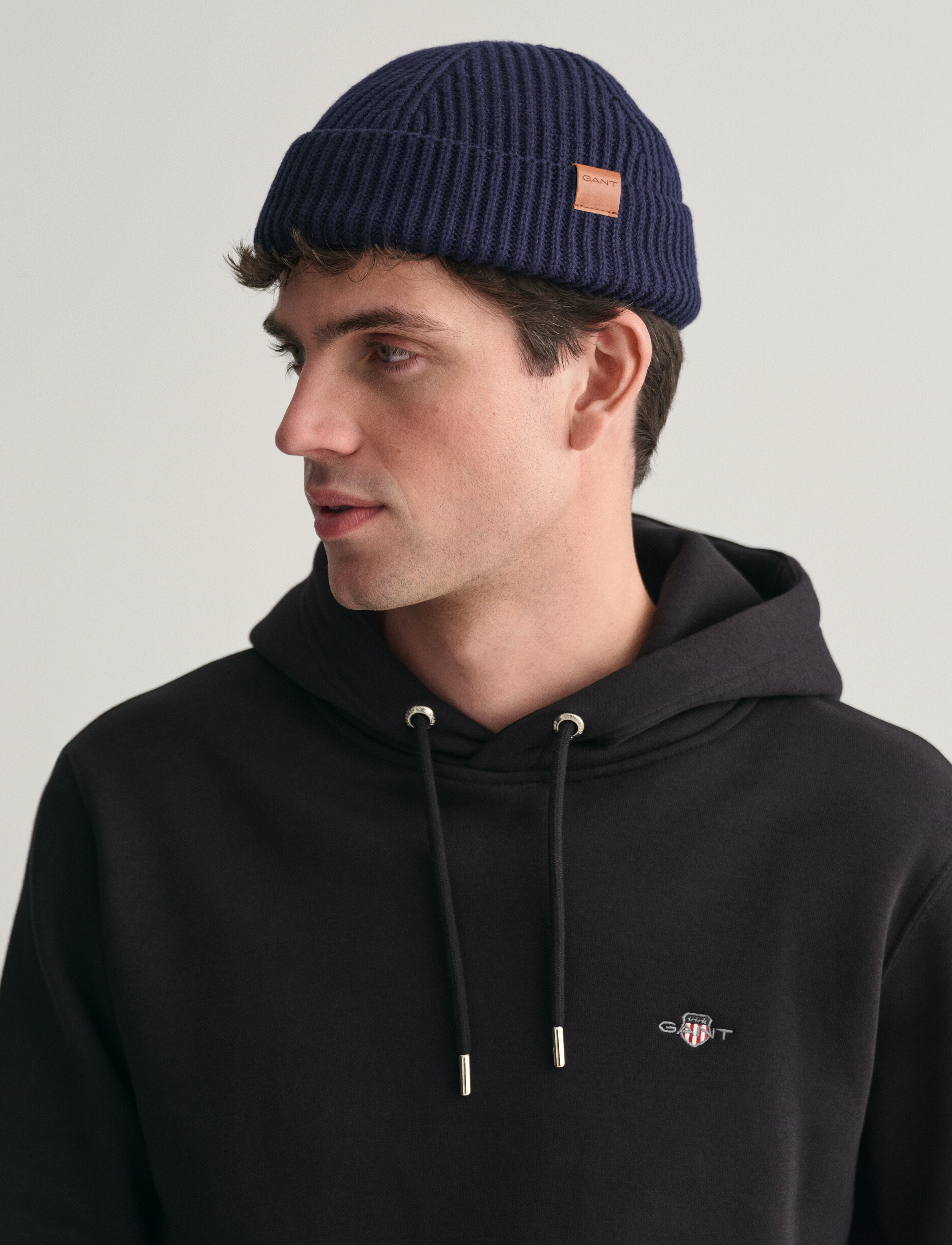 GANT - FISHERMAN BEANIE - marine - 1