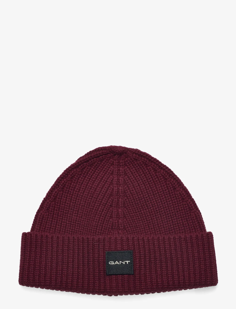 GANT - UNISEX. COTTON RIB KNIT BEANIE - shoppa efter tillfälle - plumped red - 1