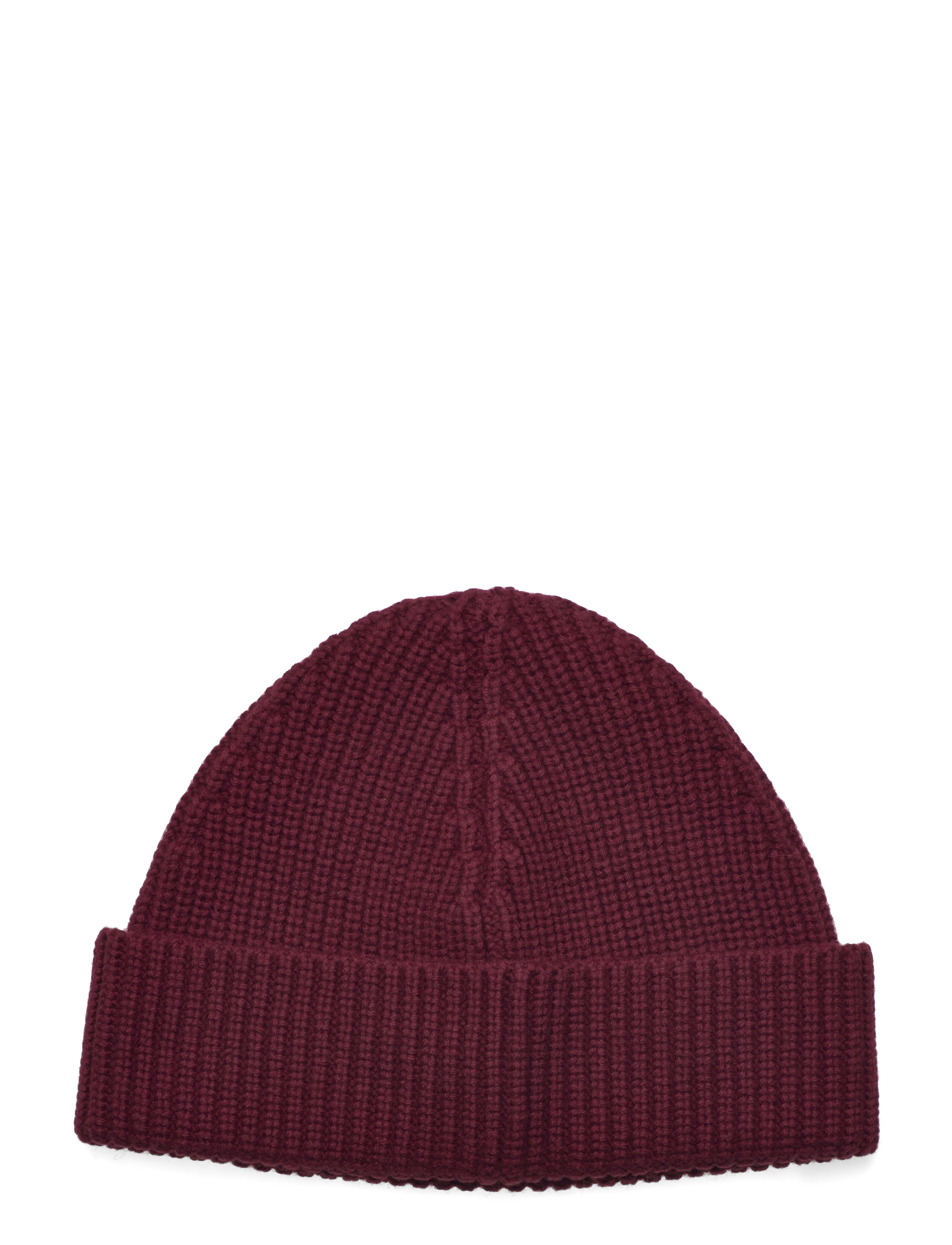 GANT - UNISEX. COTTON RIB KNIT BEANIE - plumped red - 2